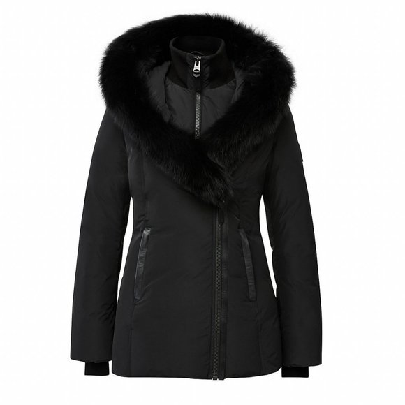MACKAGE ADALI-SH BLACK XS - LADIES LUXURY COAT BRAND NEW W/TAGS - Picture 1 of 12